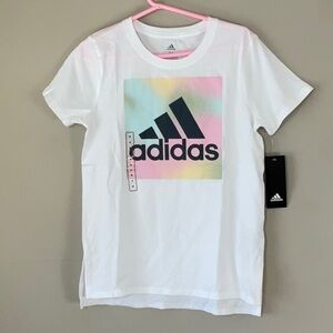 Adidas Girl’s tee pastel block